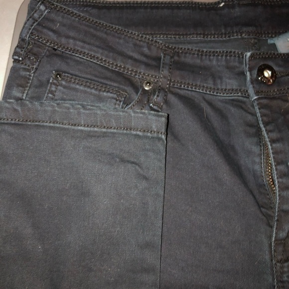 Ivy size 12 black jeans High rise skinny jeans with stretch - Picture 6 of 9